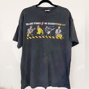Vintage  1999 Rolling Stones No Security Tour XL